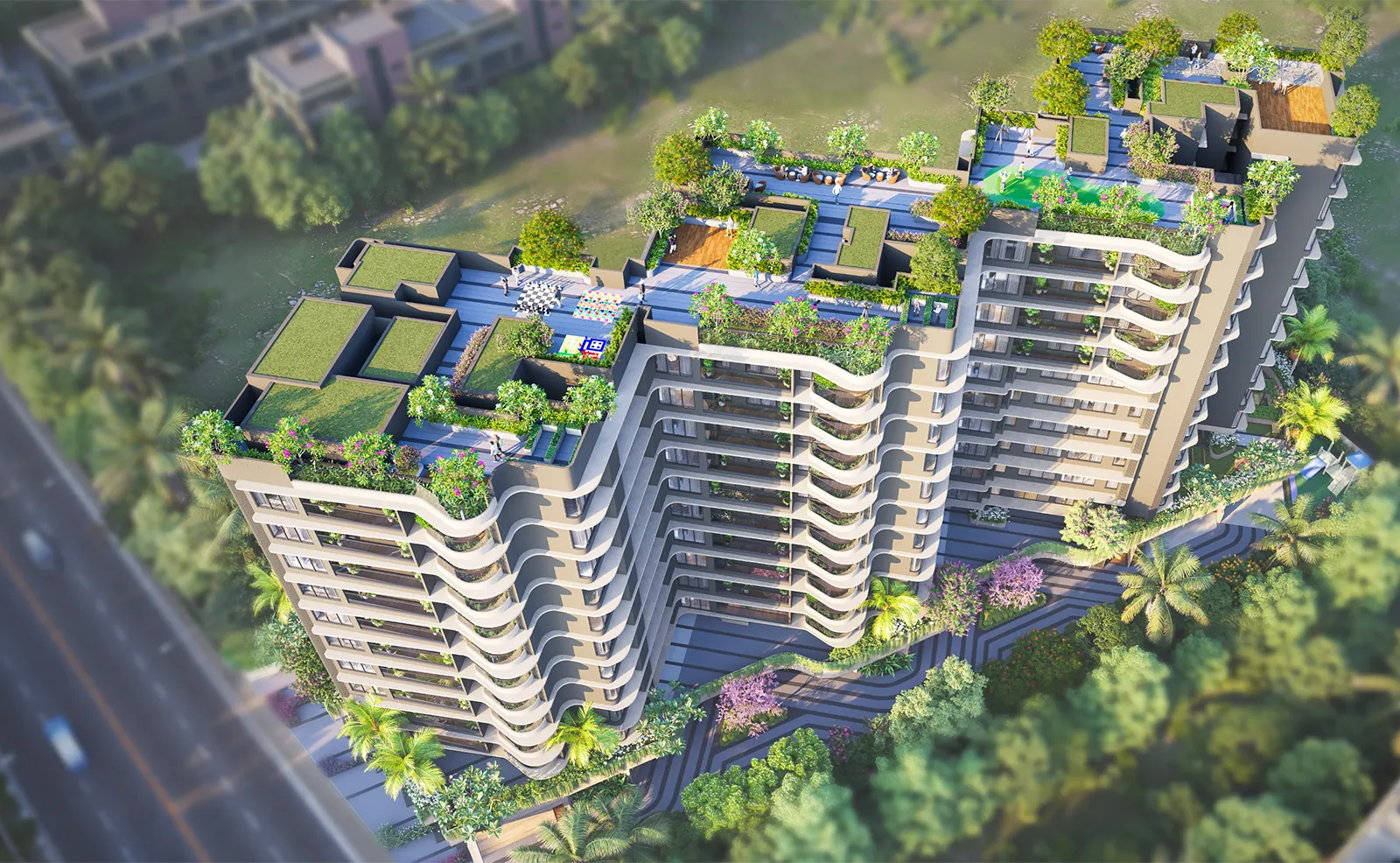 Aerial View — Artist's Impression