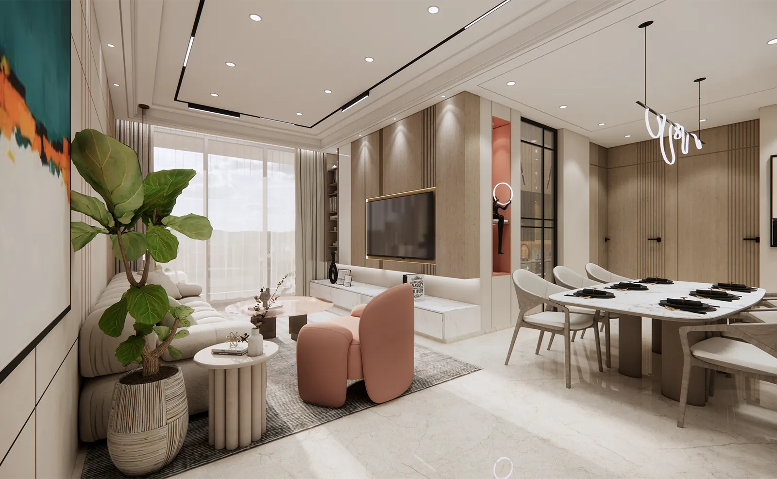 Living & Dining — Artist's Impression