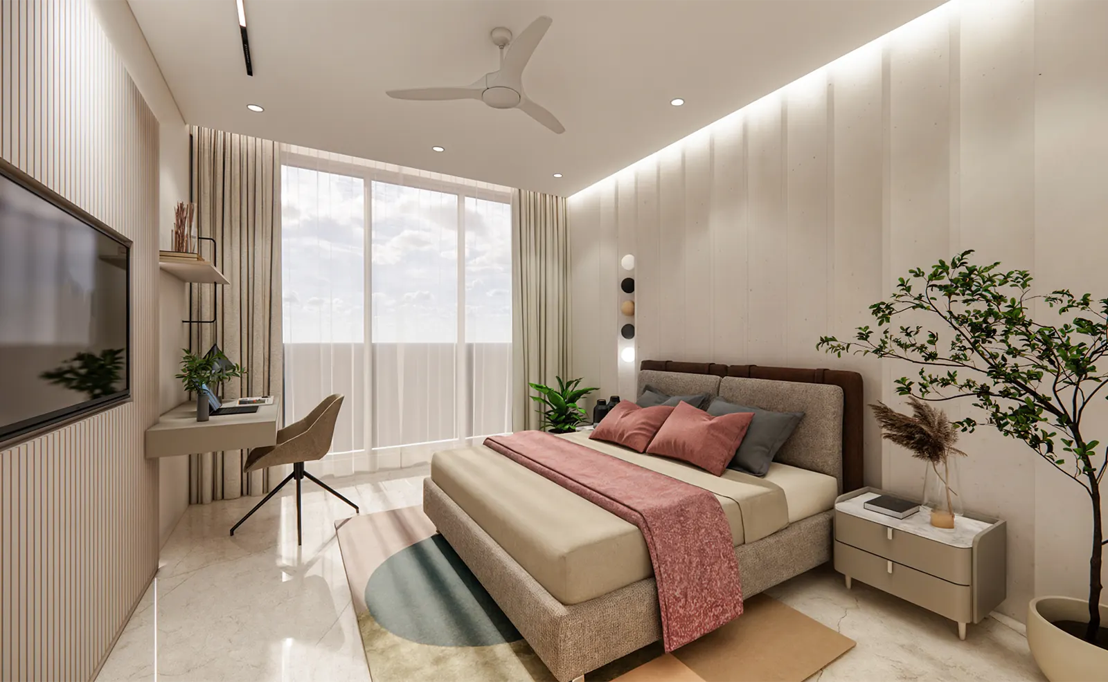 Master Bedroom — Artist's Impression
